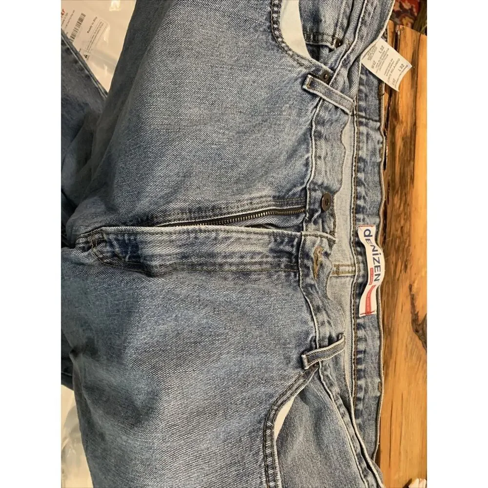 Denizen Levi's 285 Men's Size 42 X 32 Relaxed Fit‎ Jeans Medium Wash Cotton Blue